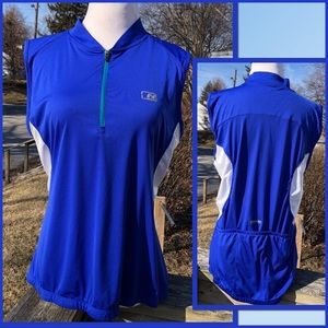 - Nishiki Blue Cycle Singlet SZ L! EUC!